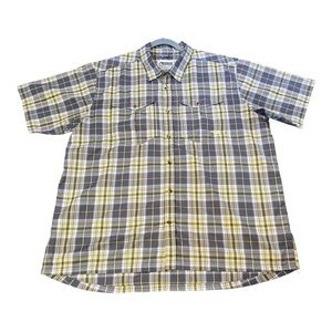 Mountain Khakis, Mens Relaxed Fit, Plaid, Button Up Short Sleeve Shirt, Sz. XXL